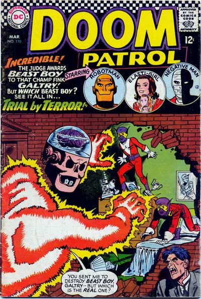 The Doom Patrol (DC, 1964 series) #110 (March 1967)