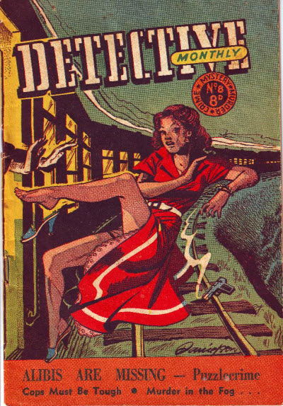 Detective Monthly (Transport, 1952? series) #8 ([October 1952?])