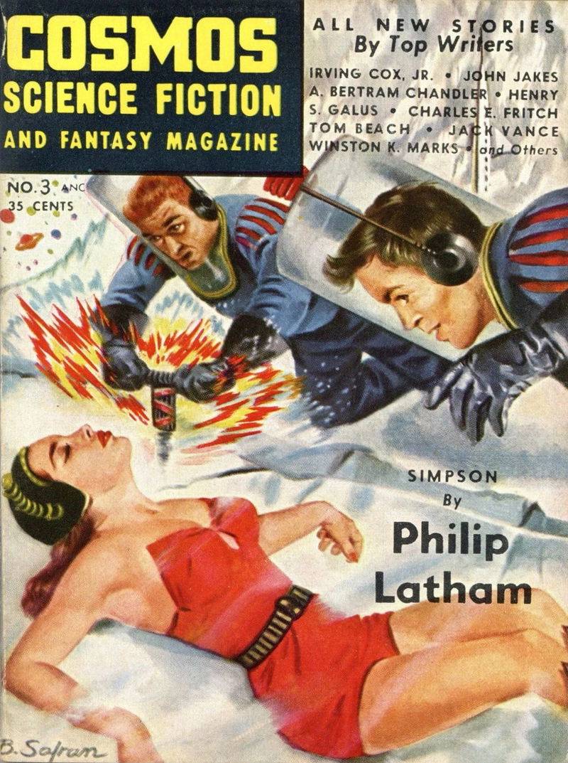 Cosmos Science Fiction and Fantasy Magazine (Star Publications, 1954 series) v1#3 (March 1954)