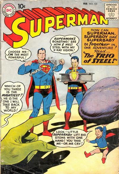 Superman (DC, 1939 series) #135 February 1960