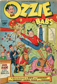 Ozzie and Babs (Fawcett, 1947 series)  #8 (January 1949) — Untitled
