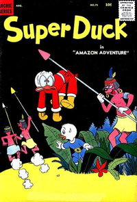 Super Duck Comics  #75 (August 1957)