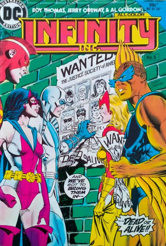 Infinity Inc. (Federal, 1984 series) #6 ([July 1985?])