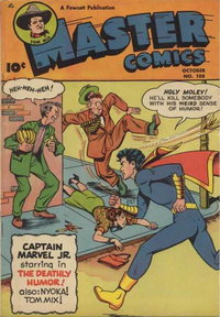 Master Comics (Fawcett, 1940 series)  #108 (October 1949) — The Deathly Humor!