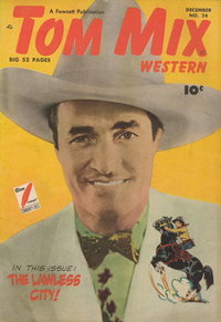Tom Mix Western (Fawcett, 1948 series)  #24 (December 1949)