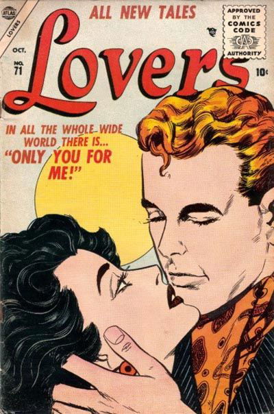 Lovers (Marvel, 1949 series) #71 (October 1955)