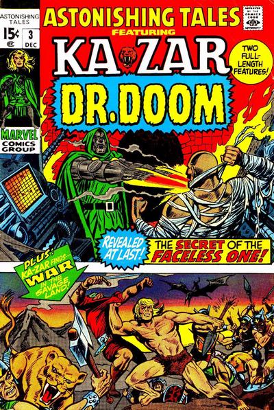 Astonishing Tales  #3 (December 1970)