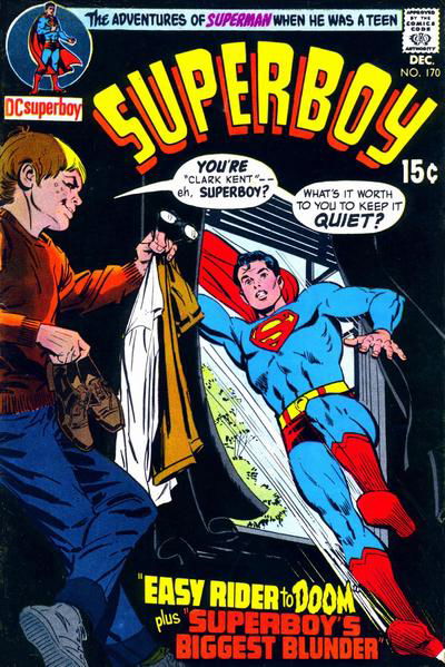 Superboy (DC, 1949 series) #170 December 1970