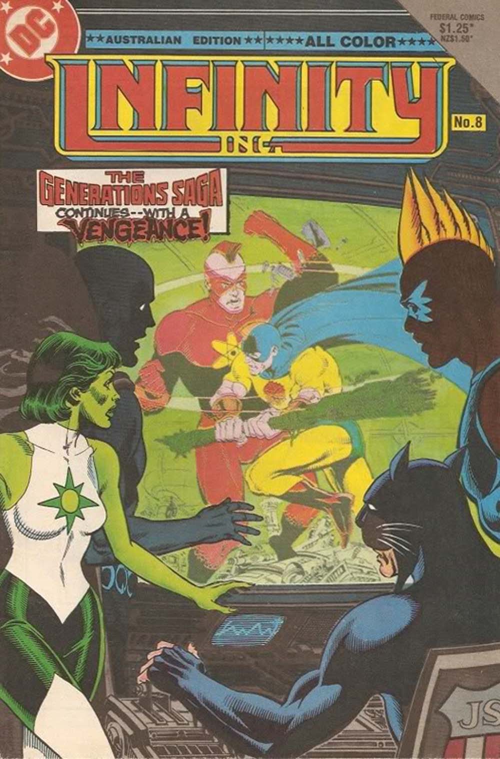 Infinity Inc. (Federal, 1984 series) #8 ([November 1985?])
