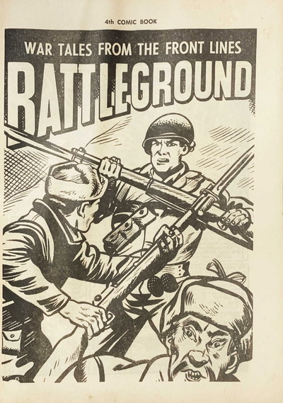 Greatest War Stories (Tricho, 1958 series)  #1 ([May 1959?]) — Battleground