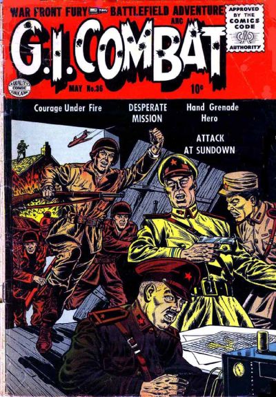 G.I. Combat  #36 (May 1956)