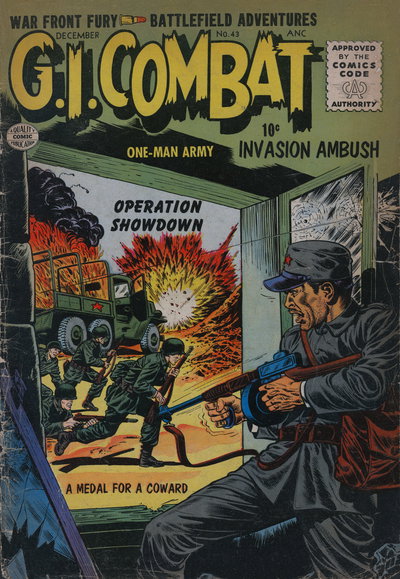G.I. Combat  #43 (December 1956)