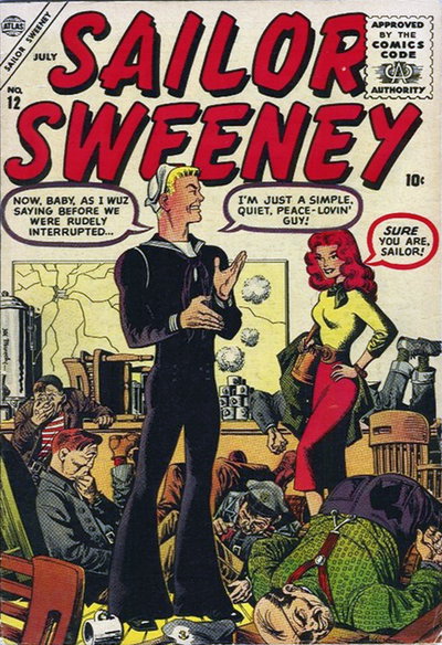 Sailor Sweeney  #12 (July 1956)