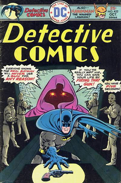 Detective Comics (DC, 1937 series) #452 October 1975