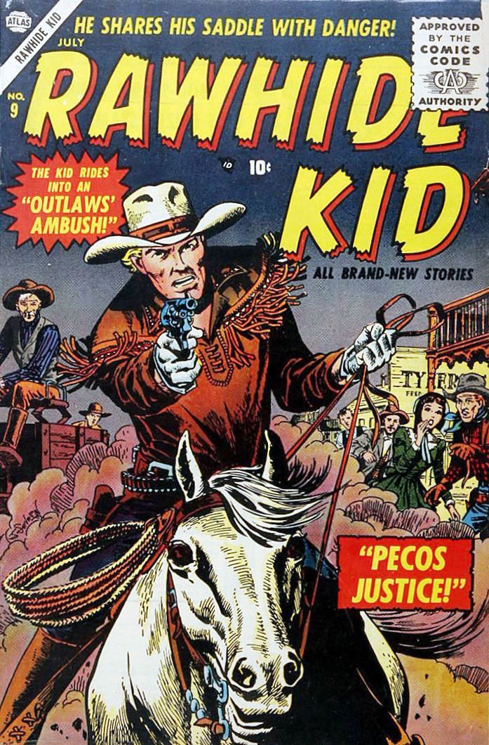 Rawhide Kid (Atlas [Marvel], 1955 series) #9 (July 1956)