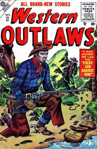 Western Outlaws (Warwick [Atlas], 1954 series)  #11 (October 1955)