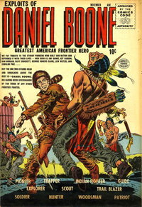 Exploits of Daniel Boone (Quality, 1955 series)  #1 (November 1955)