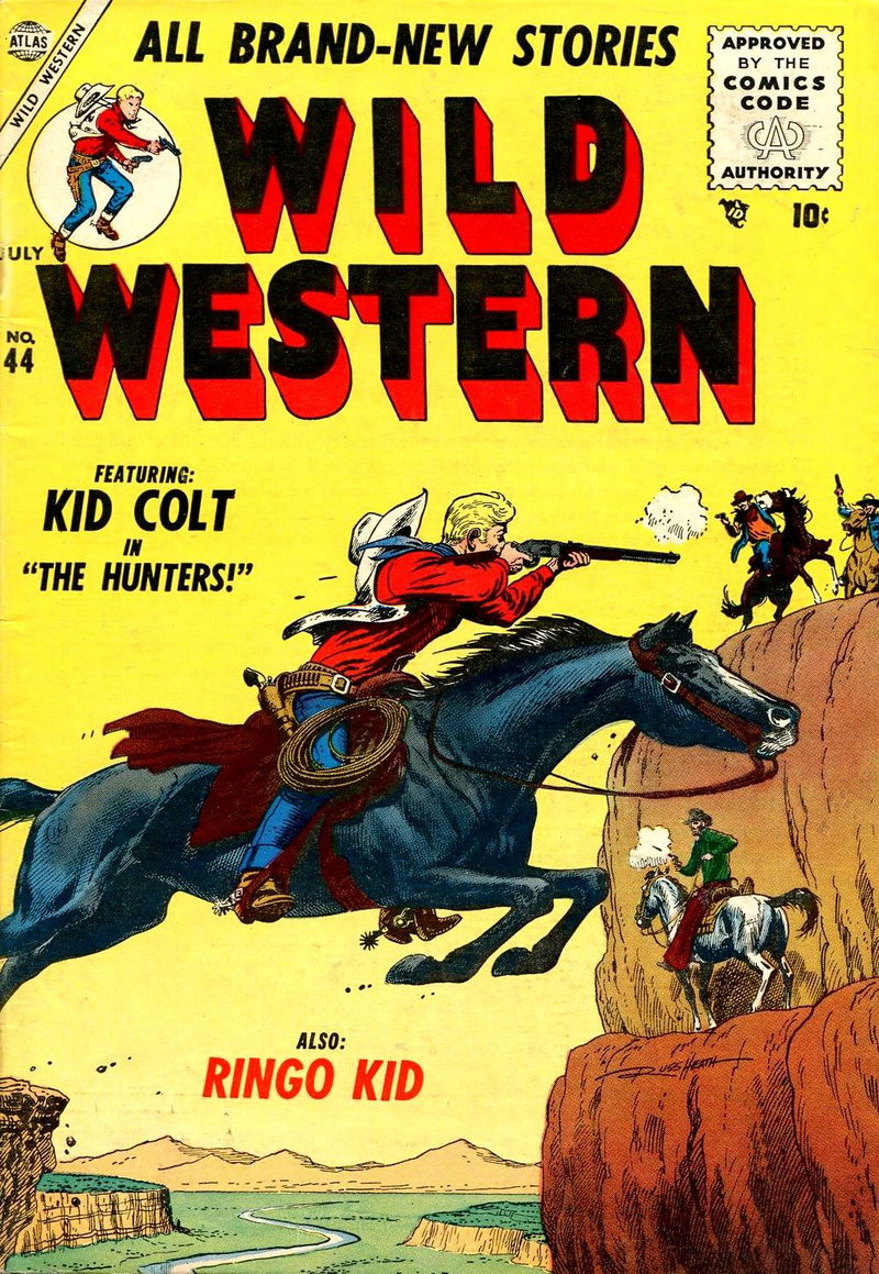Wild Western (Atlas [Marvel], 1948 series) #44 (July 1955)