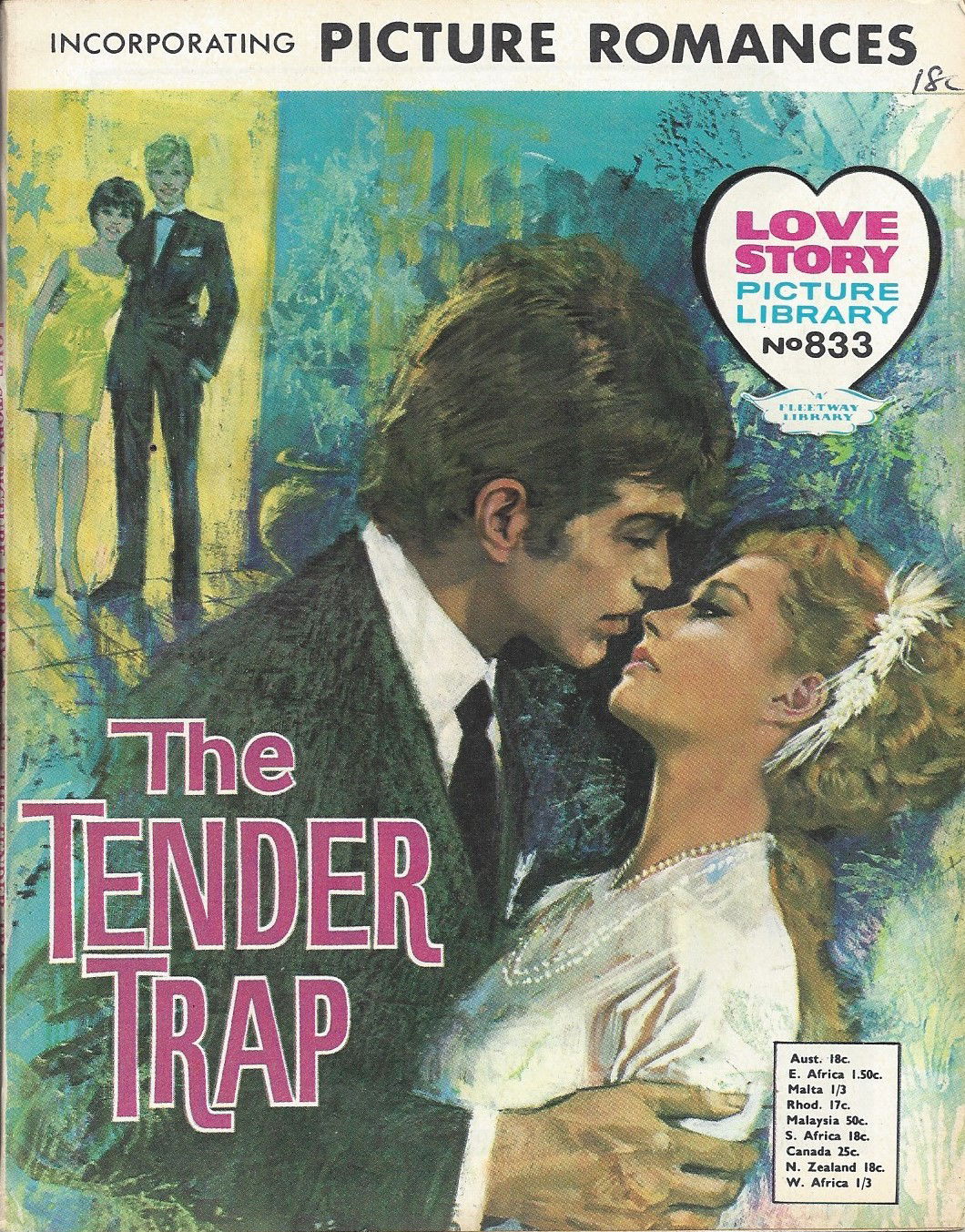 Love Story Picture Library (IPC, 1952 series) #833 (2 November 1970)