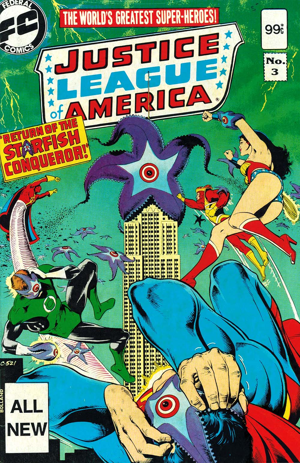 Justice League of America (Federal, 1983 series) #3 ([February 1984?])