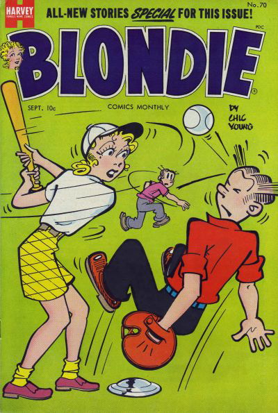 Blondie Comics Monthly (Harvey, 1950 series)  #70 (September 1954)