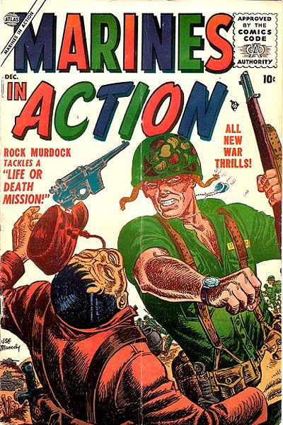 Marines in Action  #4 (December 1955)