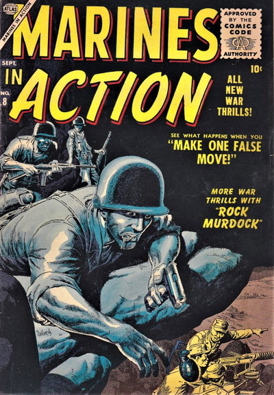 Marines in Action  #8 (September 1956)