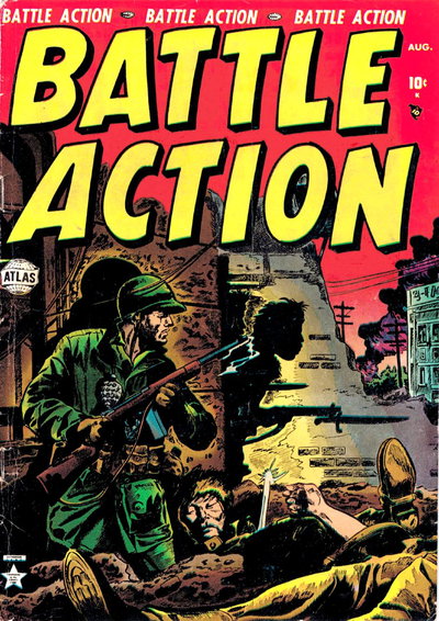 Battle Action  #4 (August 1952)