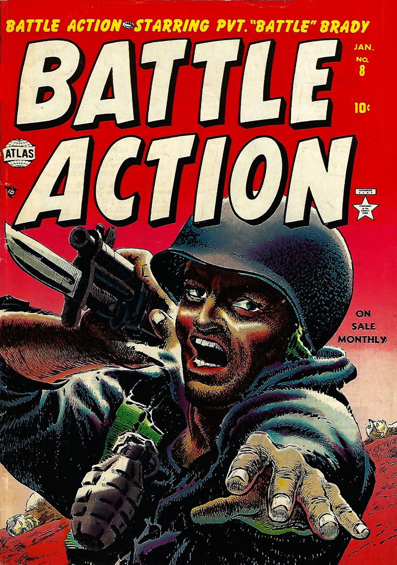 Battle Action (Atlas [Marvel], 1952 series) #8 (January 1953)