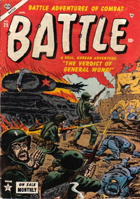 Battle (Atlas [Marvel], 1951 series)  #25 (January 1954)