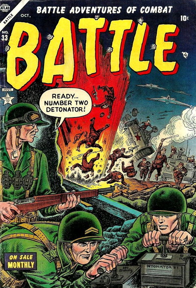 Battle  #33 (October 1954)