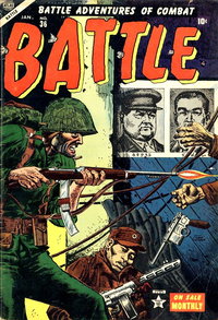 Battle (Atlas [Marvel], 1951 series)  #36 (January 1955)
