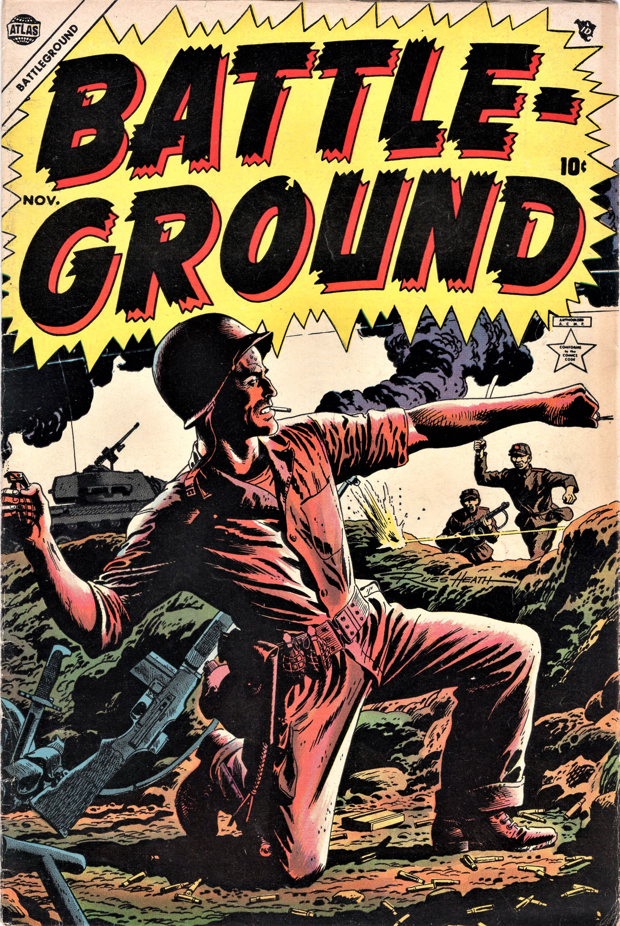 Battleground (Atlas [Marvel], 1954 series) #2 (November 1954)