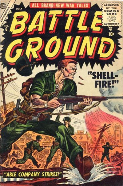 Battleground  #6 (July 1955)