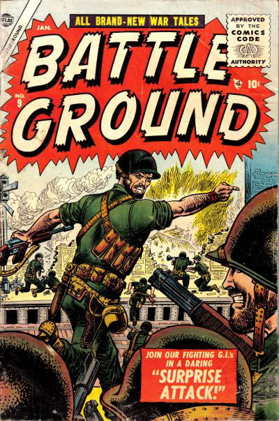 Battleground (Atlas [Marvel], 1954 series) #9 (January 1956)