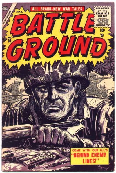 Battleground  #10 (March 1956)