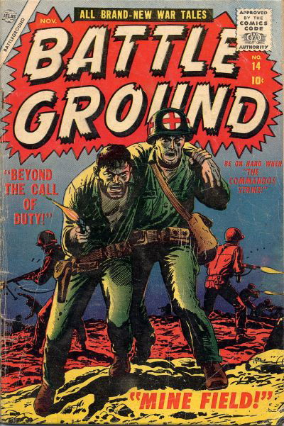 Battleground (Atlas [Marvel], 1954 series) #14 (November 1956)