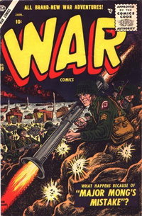 War Comics (Atlas [Marvel], 1950 series)  #39 (January 1956)