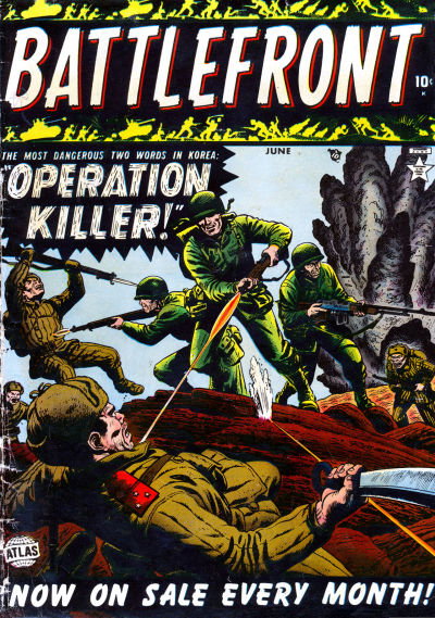 Battlefront  #1 (June 1952)