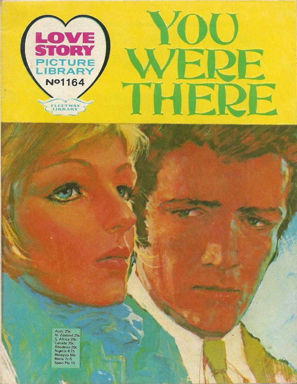 Love Story Picture Library (IPC, 1952 series) #1164 ([May] 1974)