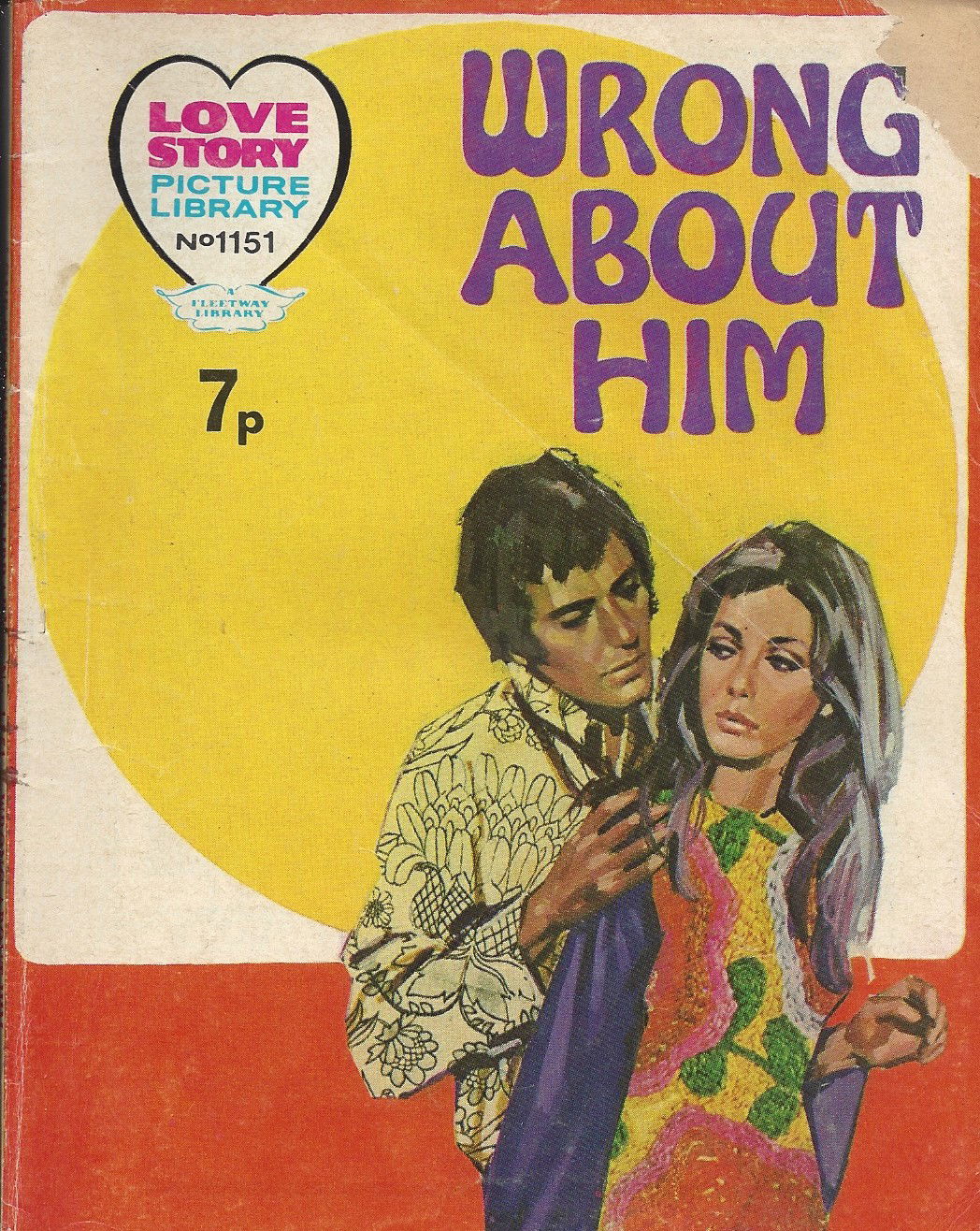 Love Story Picture Library (IPC, 1952 series) #1151 ([April] 1974)