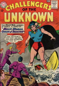 Challengers of the Unknown (DC, 1958 series)  #34 (October-November 1963) — Multi-Woman, Queen of Disaster!