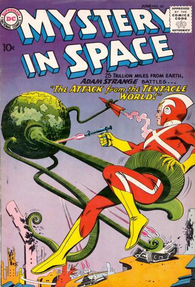 Mystery in Space (DC, 1951 series) #60 June 1960