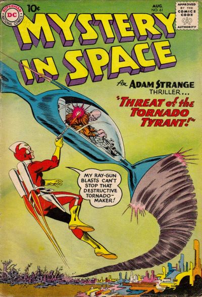 Mystery in Space (DC, 1951 series) #61 (August 1960)