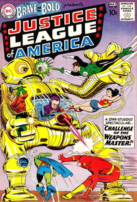 The Brave and the Bold (DC, 1955 series)  #29 (April-May 1960) — Challenge of the Weapons Master!