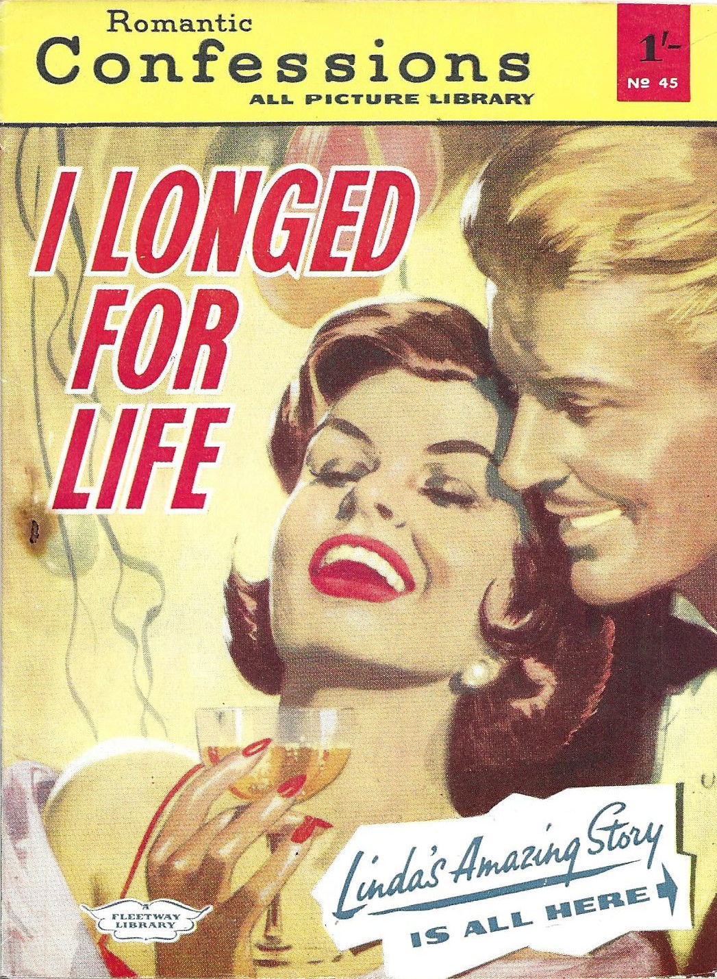 Romantic Confessions Picture Library (Fleetway, 1961 series) #45 ([January 1961 ?])