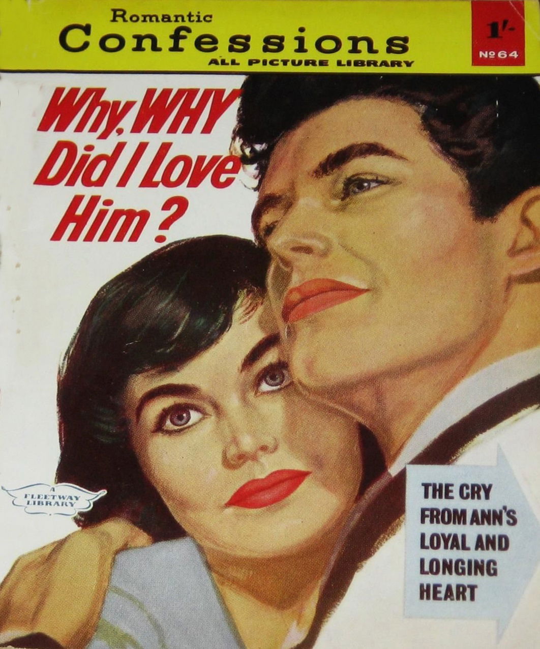 Romantic Confessions Picture Library (Fleetway, 1961 series) #64 ([October ?] 1961)