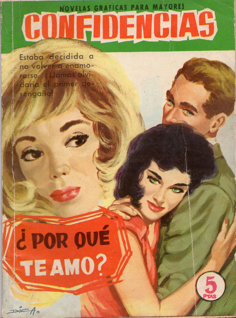 Confidencias (Ferma, 1959 series) #123 ([15 enero 1962 ?])