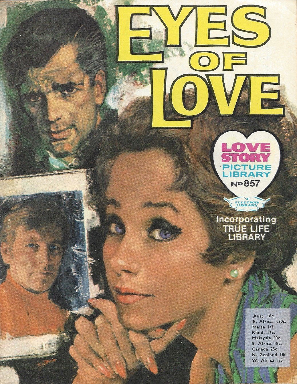 Love Story Picture Library (IPC, 1952 series) #857 ([February] 1971)