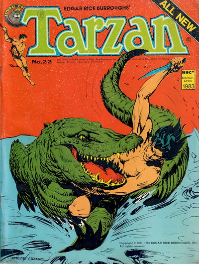 Edgar Rice Burroughs' Tarzan  #22 (March-April 1983)
